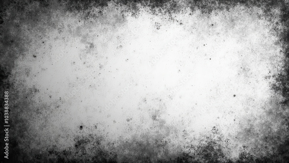 Obraz premium Distressed Grunge Texture in Black and White for Backgrounds