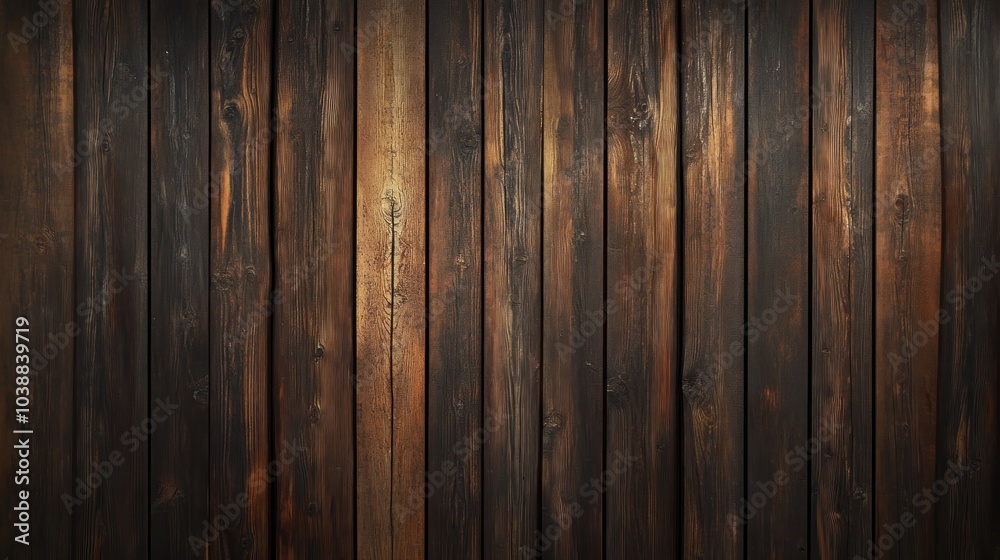 Dark Brown Wooden Planks Background Dark Brown Wooden Planks Background