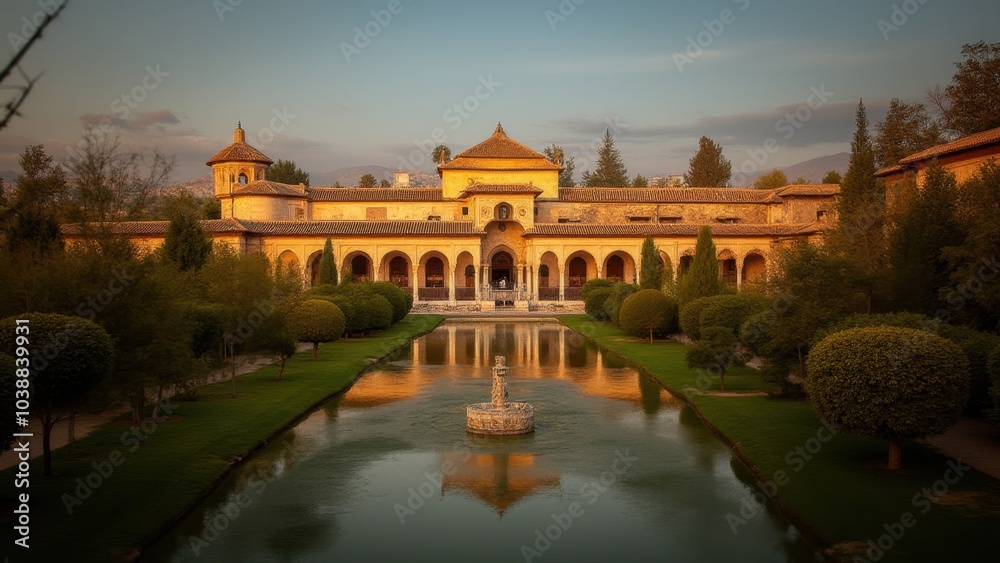 Naklejka premium the palace of arts