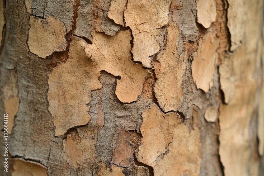 Close up of brown cork surface