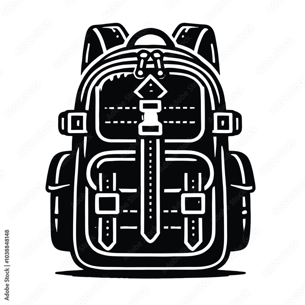 Backpack Silhouette Backpack Silhouette