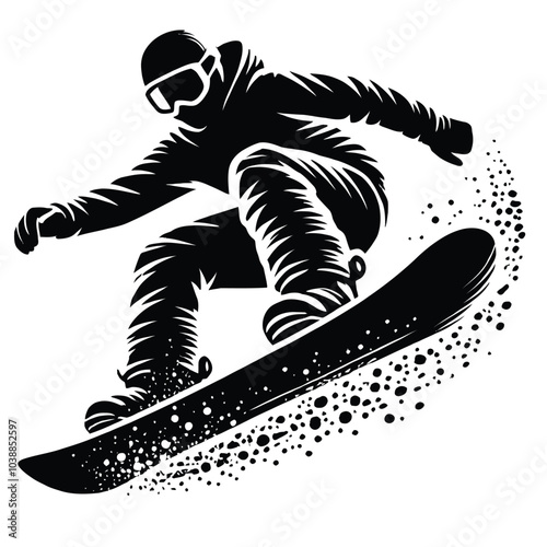 Snowboarder Silhouette