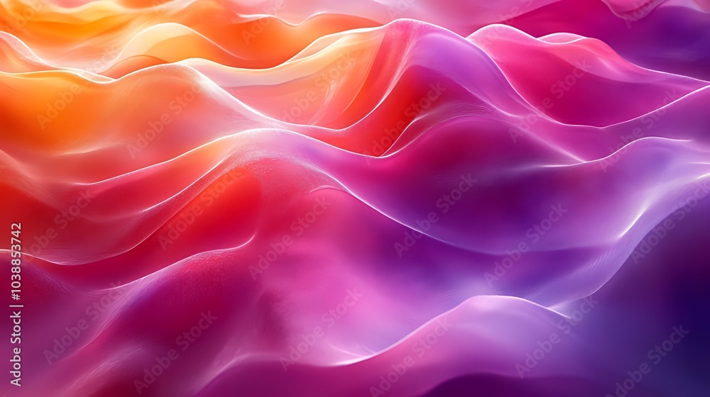 Abstract wavy background with vibrant colors. Abstract wavy background with vibrant colors.