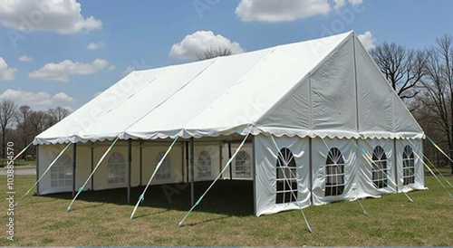 tent in the woods