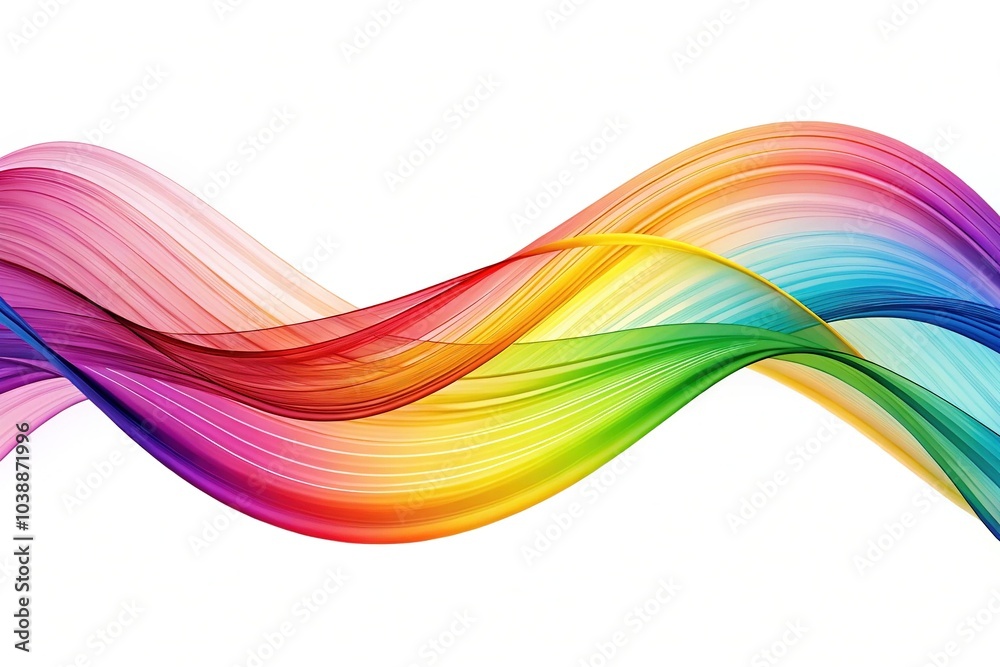 Fluid wave lines gracefully traverse a white backdrop, creating a contemporary vector design ideal for backgrounds and graphics that enhance visual appeal. Fluid wave lines gracefully traverse a white backdrop, creating a contemporary vector design ideal for backgrounds and graphics that enhance visual appeal.