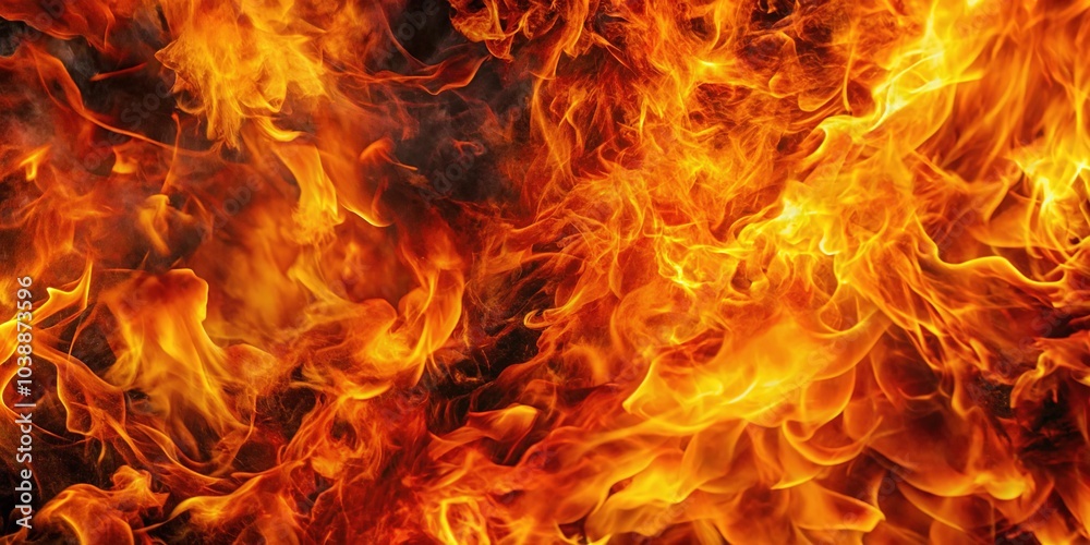 Intense flames blaze close-up, creating a fiery, hellish background perfect for generative AI visuals and digital art projects that evoke heat and drama. Intense flames blaze close-up, creating a fiery, hellish background perfect for generative AI visuals and digital art projects that evoke heat and drama.