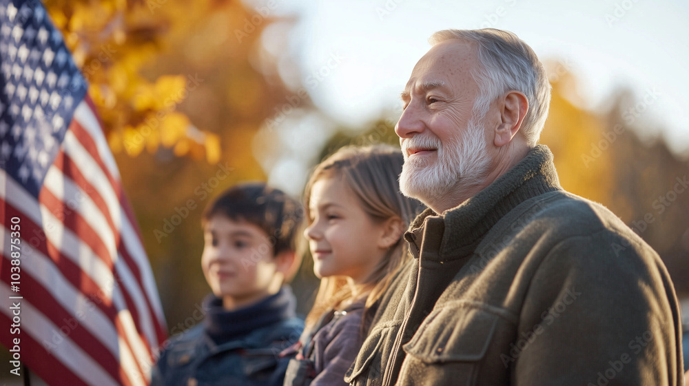 Veteran Family Gathering on Veterans Day Celebration Veteran Family Gathering on Veterans Day Celebration
