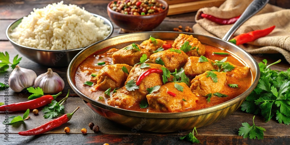Savor this delicious chicken curry with rice—a flavorful dish ideal for family dinners and special occasions, bringing warmth and joy to every gathering. Savor this delicious chicken curry with rice—a flavorful dish ideal for family dinners and special occasions, bringing warmth and joy to every gathering.