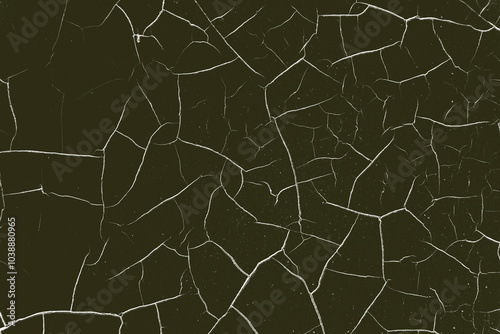 Cracked  wall texture black background ...Military, army abstract khaki background