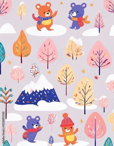 Haloween animals set kawaii doodles