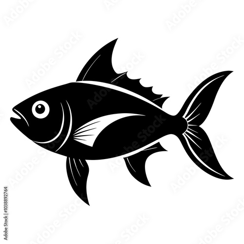 Fish Silhouette  vector illustration