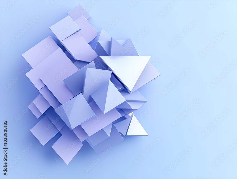 Vibrant Metallic Triangular Prisms: Striking Abstract Artwork Perfect for Sports Interiors and Modern Decor Posters Vibrant Metallic Triangular Prisms: Striking Abstract Artwork Perfect for Sports Interiors and Modern Decor Posters
