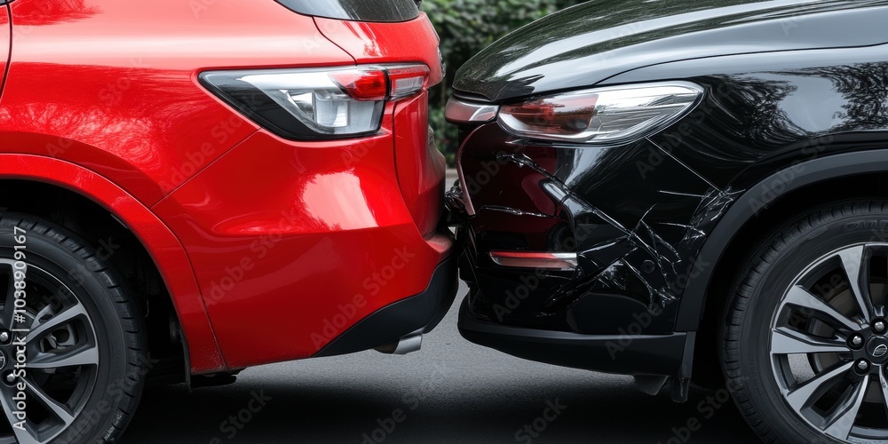 Two cars that are side by side on the street - Outdoor Two cars that are side by side on the street - Outdoor