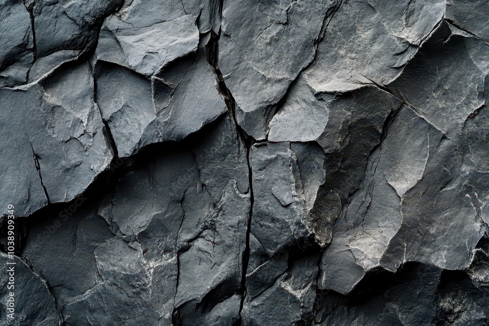 Textured dark gray rock background rough cracked mountain surface Wide panoramic design for a website header Textured dark gray rock background rough cracked mountain surface Wide panoramic design for a website header