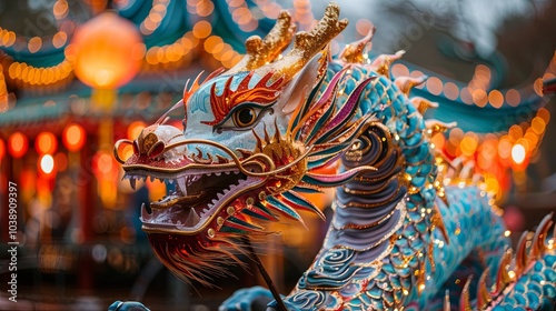 Chinese New Year dragon