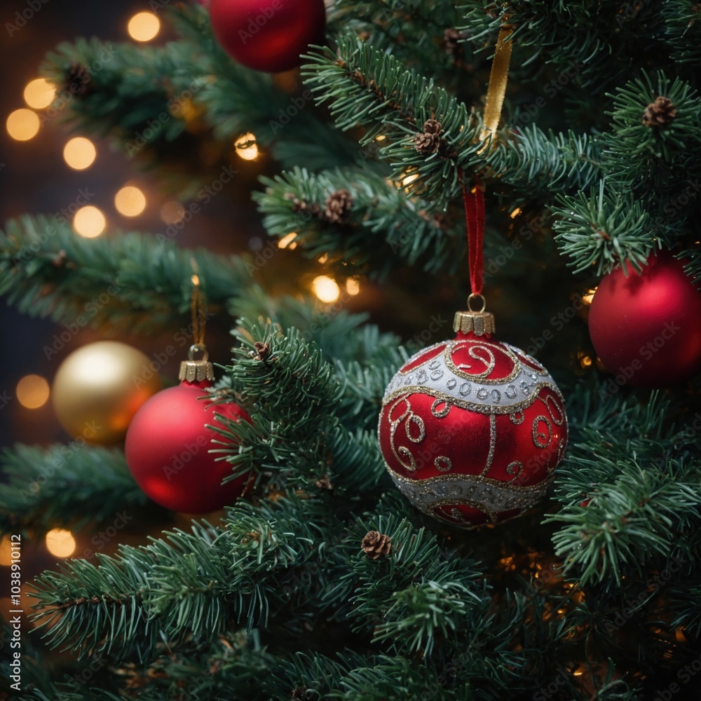 Fototapeta premium Joyful decorations bring warmth