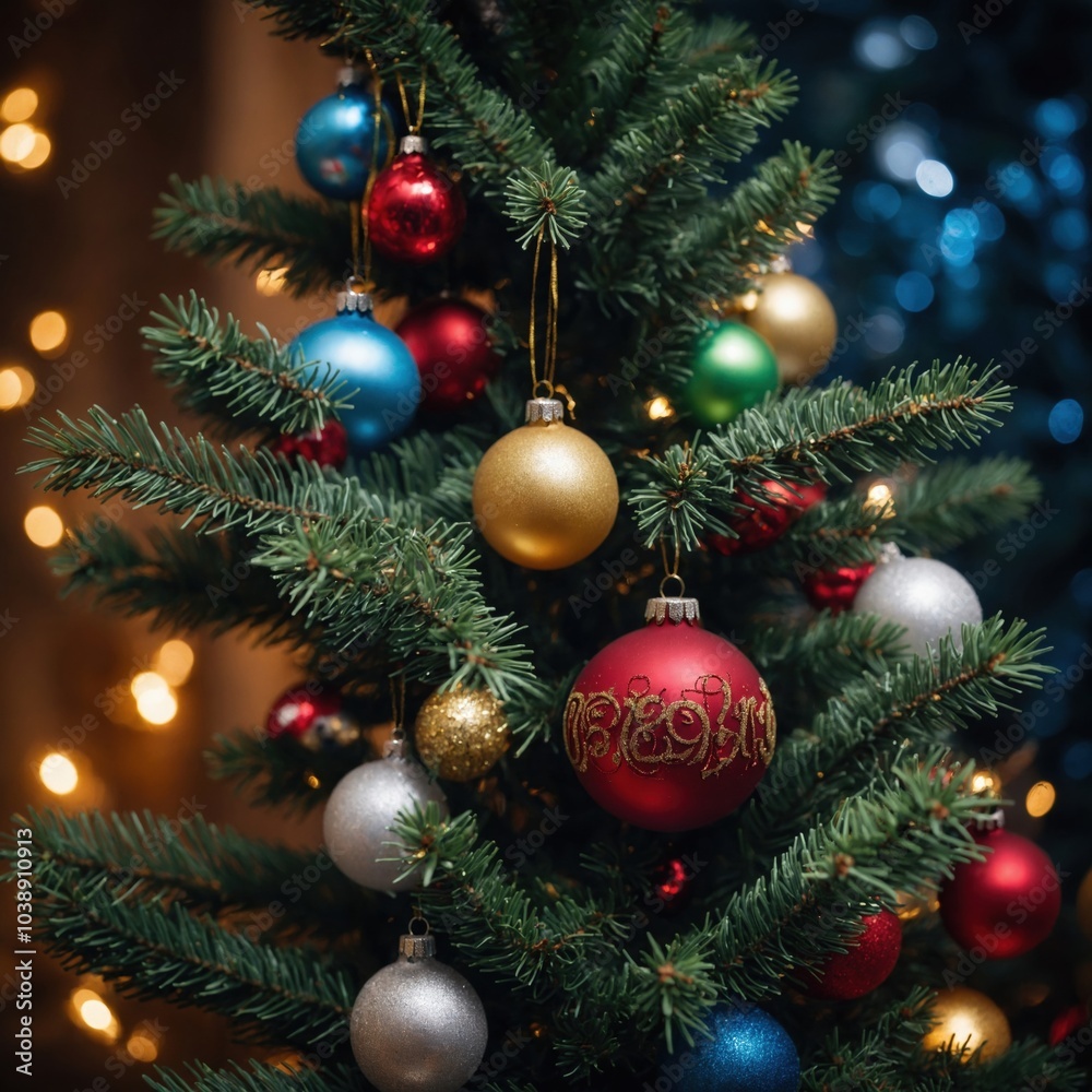 Joyful decorations create a magical display Joyful decorations create a magical display