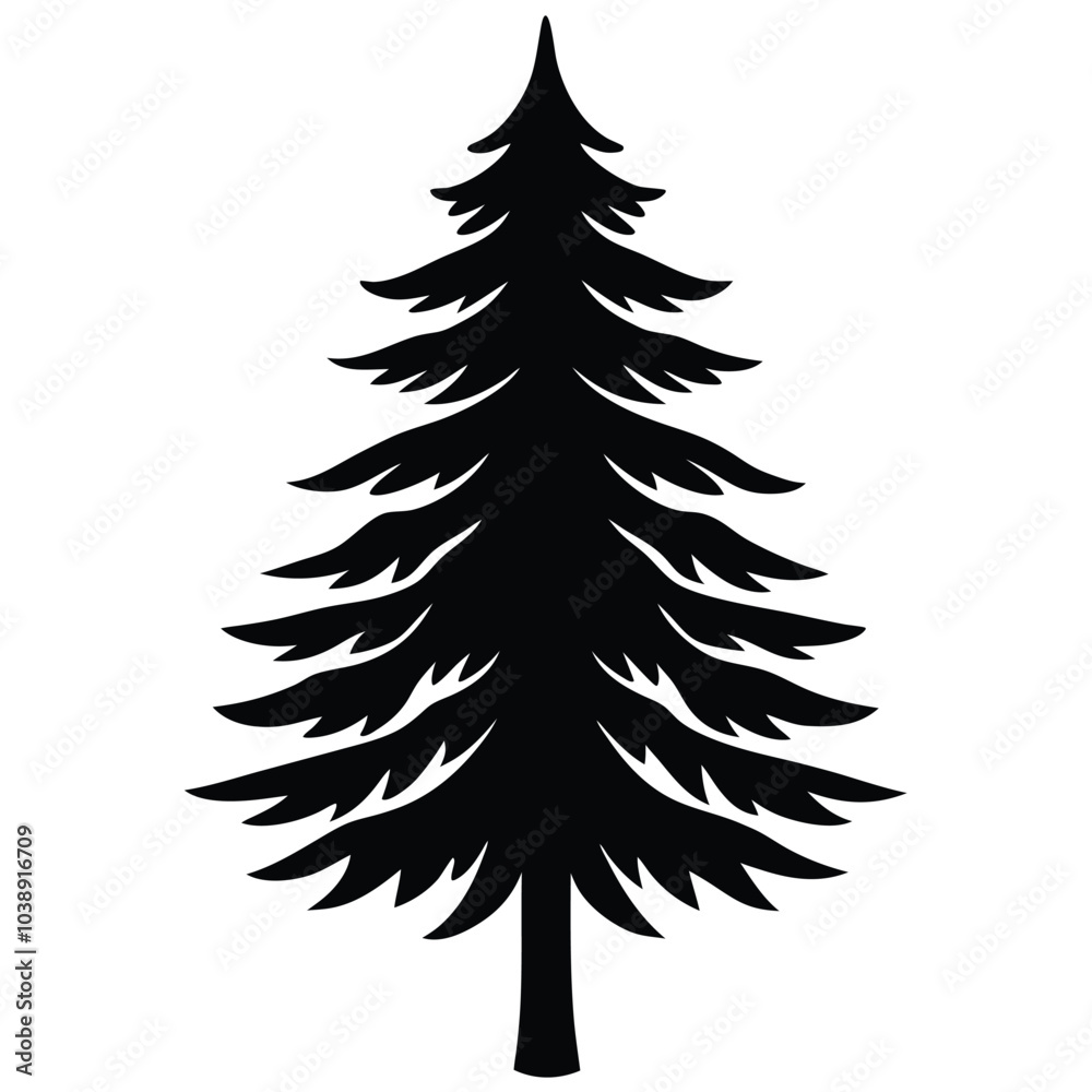 Elegant pine tree silhouette vector art design, ideal for nature, landscape, and environmental projects. Perfect for decor, prints, and eco-themed graphic visuals. Elegant pine tree silhouette vector art design, ideal for nature, landscape, and environmental projects. Perfect for decor, prints, and eco-themed graphic visuals.