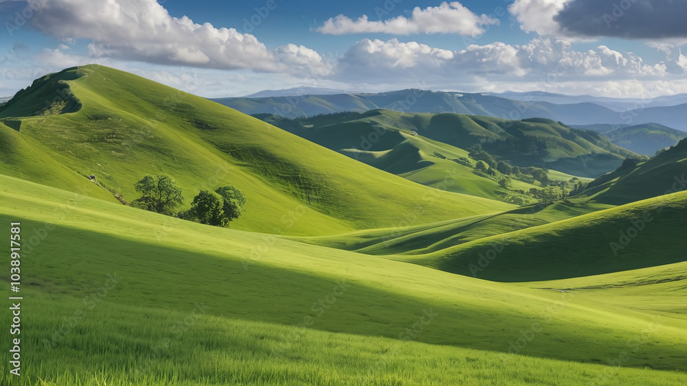 Beautiful hilly tuscany landscape from Italy Beautiful hilly tuscany landscape from Italy