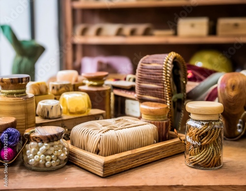 Custom made products displayed, representing personalization, bespoke items, and tailored solutions.
