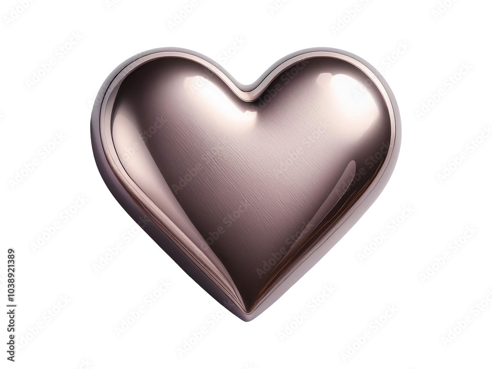 Heart Shape with Shadow: Romantic Valentine's Day Clip Art Heart Shape with Shadow: Romantic Valentine's Day Clip Art