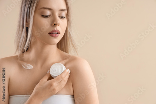 Pretty young woman with bod...