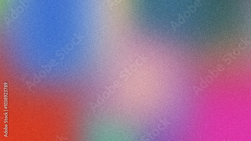 Gradient Background with Unique Grainy Noise for Posters, Vibrant Colors and Grainy Noise Texture on Modern Gradient Background