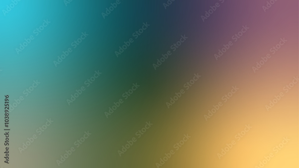Fototapeta premium Smooth colorful blurry gradient background
