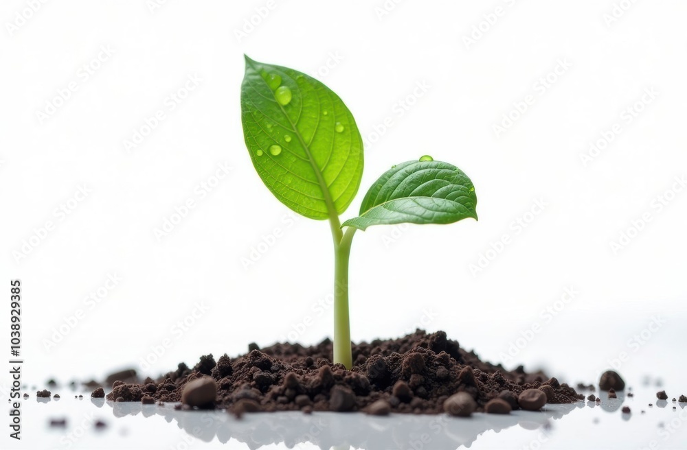 sprout on white background sprout on white background