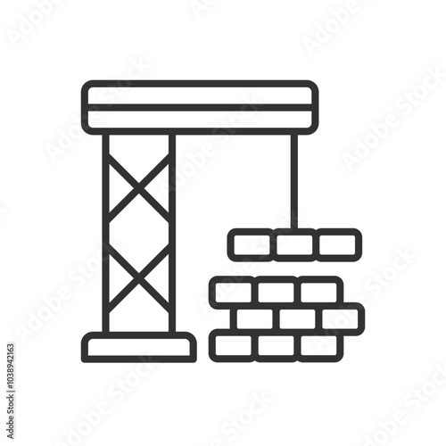 Construction Crane Icon