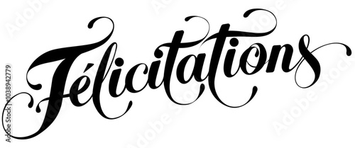 Felicitations-French congratulations