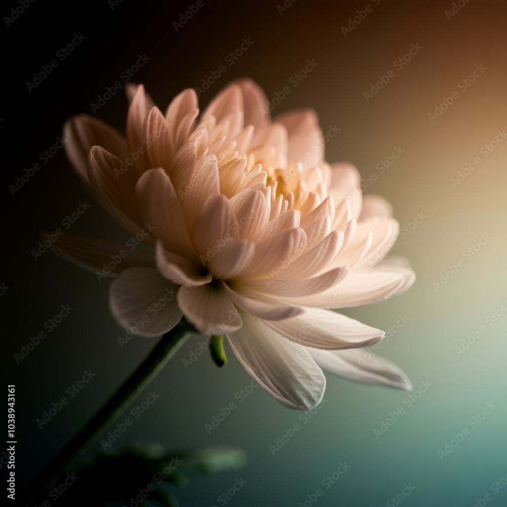 Beautiful Close-up blooming Flowers Background