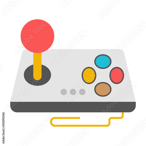 Modern design icon of joystick 

