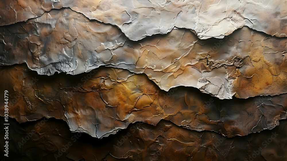 Abstract Background - Brown and Gray Swirling Texture Abstract Background - Brown and Gray Swirling Texture