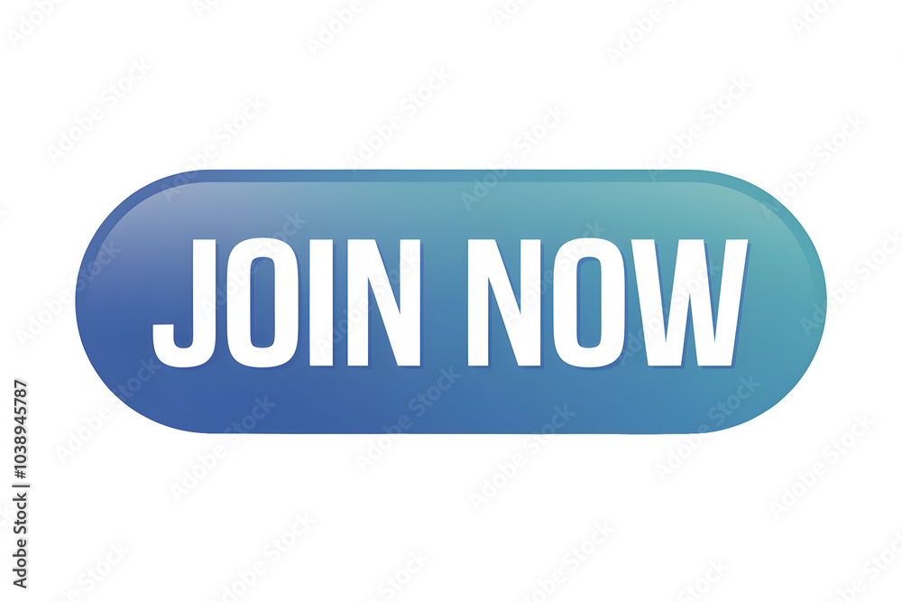 A bright, rounded button with the text A bright, rounded button with the text
