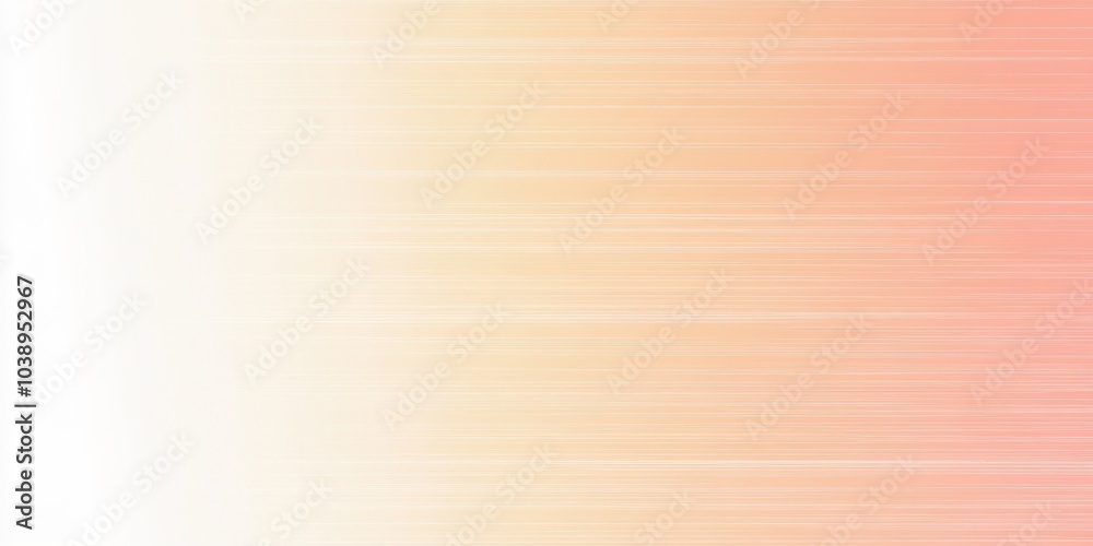 Abstract Blurred Background with Subtle Horizontal Lines Blending from White to Peachy Pink. Abstract Blurred Background with Subtle Horizontal Lines Blending from White to Peachy Pink.