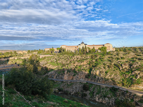 Landscape of Toledo in Spain