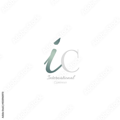Modern minimalist international company logo design.