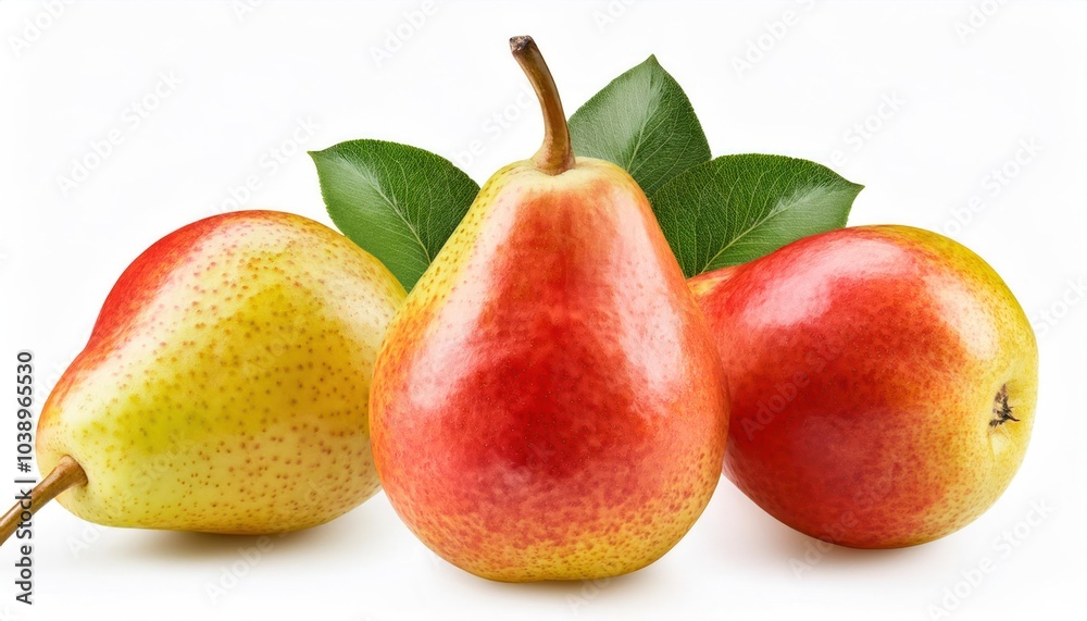 Fresh Pear Isolated on White Background – Full Depth of Field Fresh Pear Isolated on White Background – Full Depth of Field