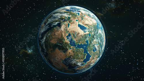 Explain the process of terraforming a planet. 