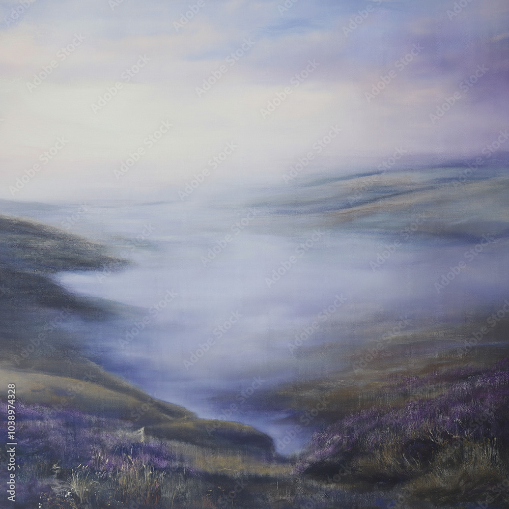 Drift of Mist Over the Moors: A Hauntingly Beautiful Landscape Drift of Mist Over the Moors: A Hauntingly Beautiful Landscape