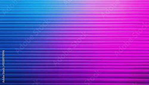 Modern Abstract Geometry Pink and Blue Corrugated Lines for Futuristic Aesthetics