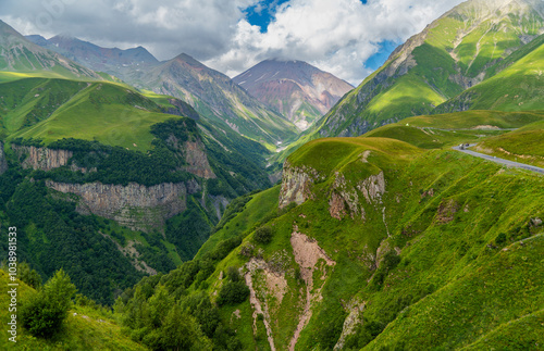 Fényképezés Devil' s Valley in the Caucasus mountains