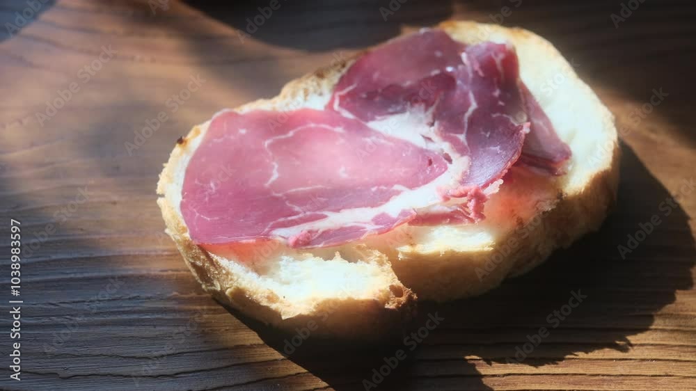 cultural spanish snack meat, cheese and tomato tapas sandwiches cultural spanish snack meat, cheese and tomato tapas sandwiches