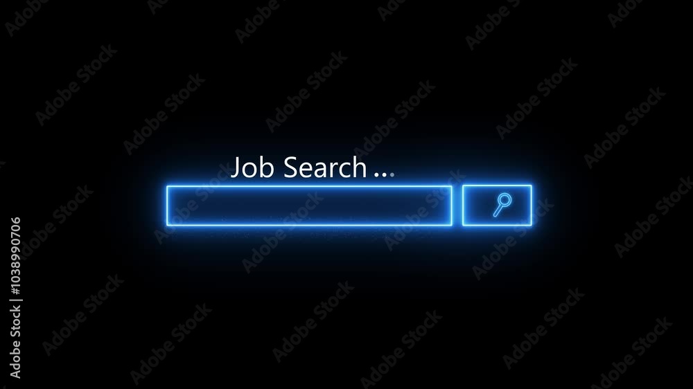 Typing the text Find a job in the string of the search engine. The economic crisis has left many people without jobs and money. Laptop or computer screen career search on job website online 