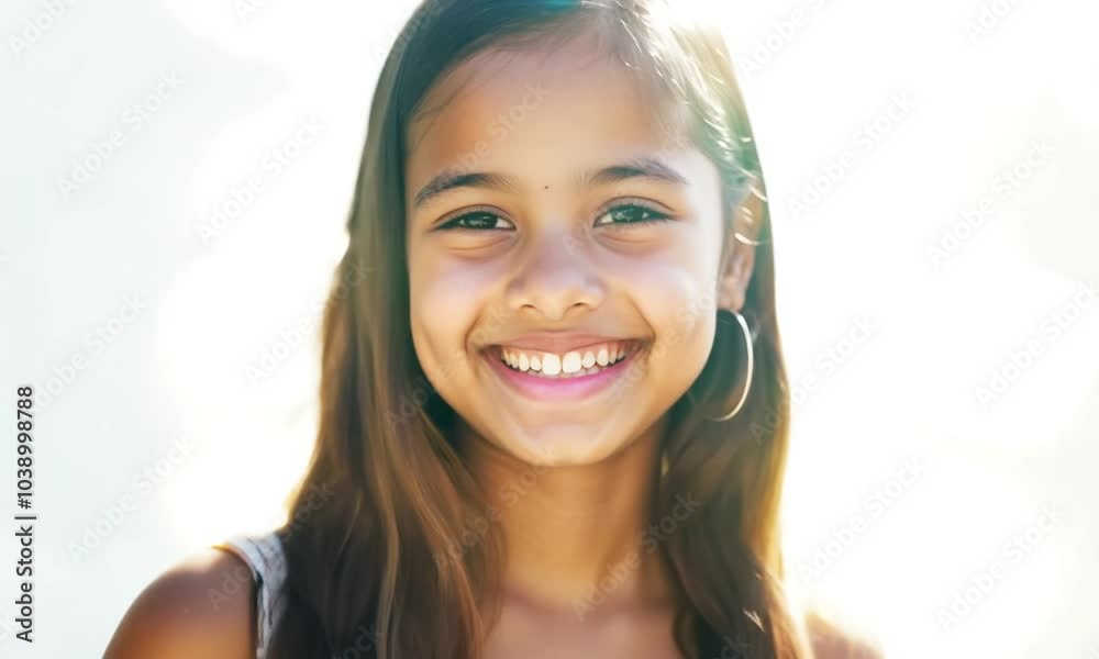 portrait of a girl with a smile, beautiful portrait of a girl with a smile, beautiful