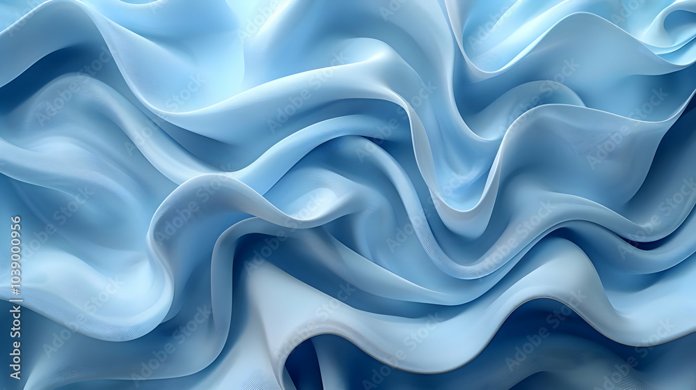 Abstract Blue Wave Background Abstract Blue Wave Background