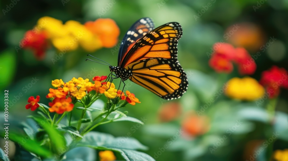 Garden Plants Vegetation in the garden that provides habitat and food for butterflies Garden Plants Vegetation in the garden that provides habitat and food for butterflies