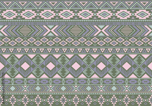 Indonesian pattern tribal ethnic motifs geometric seamless vector background....