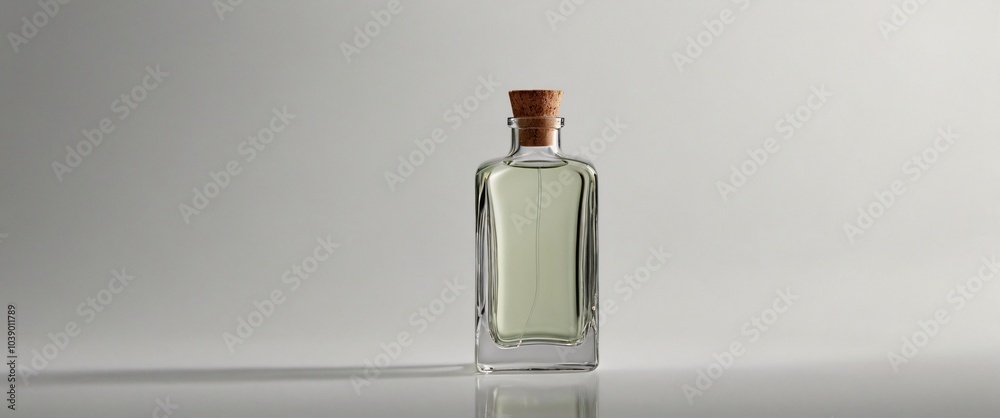 A collection of bottles featuring a wine bottle, perfume bottle, and a corked bottle, isolated on a white background, showcasing transparent glass with hints of red, blue, and old-fashioned design ele A collection of bottles featuring a wine bottle, perfume bottle, and a corked bottle, isolated on a white background, showcasing transparent glass with hints of red, blue, and old-fashioned design ele